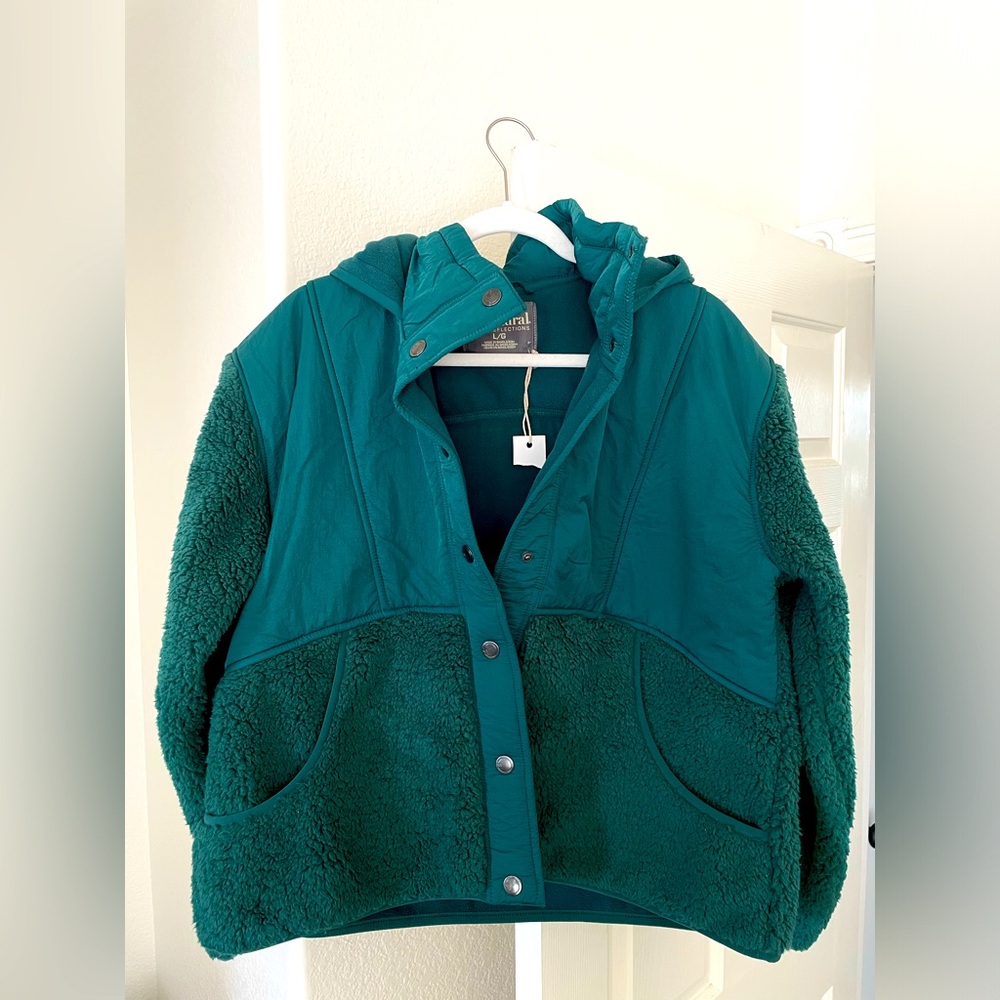 Emerald Green Fleece Jacket